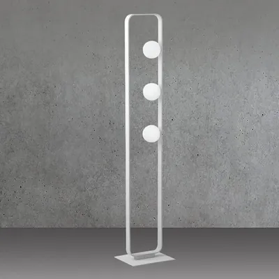 Image de LUCE Design Roxy Lampadaire triple G9 blanc
