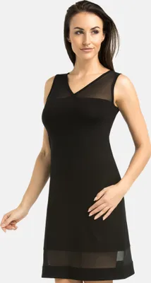 Produktbild von Teyli Nachthemd mit V-Ausschnitt Betti Female 2808 schwarz S