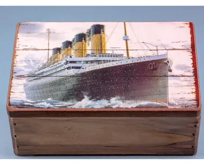 Image de SDL Imports Shabby Chic Titanic Box