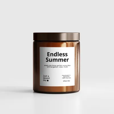 Obrázok produktu pre Vonná sviecka Endless Summer - letná vôna Sviecka zo sójového vosku - 170 ml