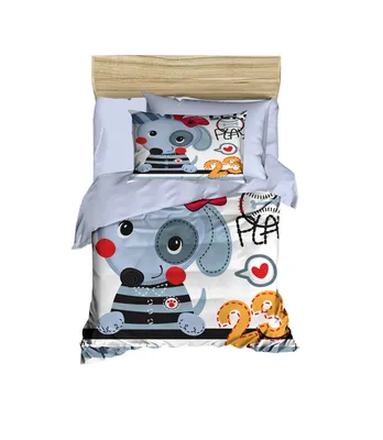 Image de L'Essentiel Linge de Maison, PH127, Baby-Bettbezug-Set, Lila, 100 x 150 cm