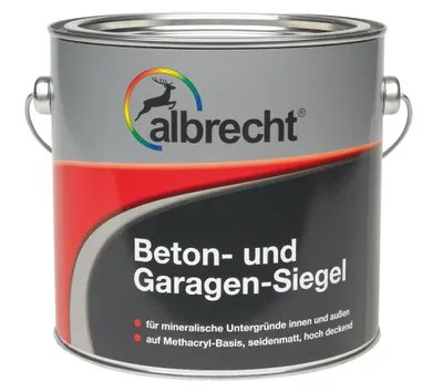 Produktbild von Albrecht Beton- und Garagen-Siegel 2,5 L RAL 7032 kieselgrau