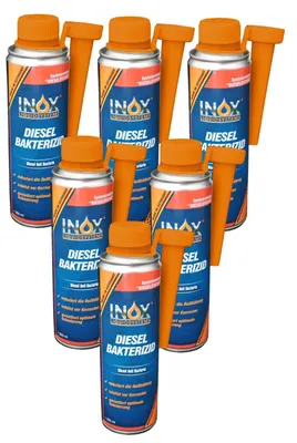 Produktbild von INOX® Diesel Bakterizid 6x250ml Additiv für Dieselmotoren und Heizölsysteme
