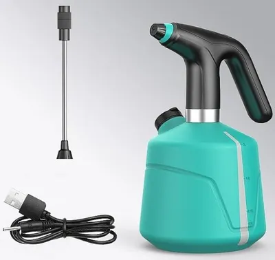 Produktbild von Elektrische Sprühflasche, Gartensprüher, 2L Sprühflasche mit verstellbarer Düse für den Innen- und Außenbereich, Gartenarbeit oder Hausreinigung