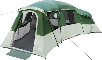 Zdjęcie produktu dla vidaXL Namiot rodzinny zielony 762 x 655 x 218 cm poliester