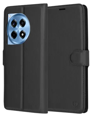 Obrázok produktu pre Techsuit – Leather Folio puzdro na OnePlus 12R – čierne