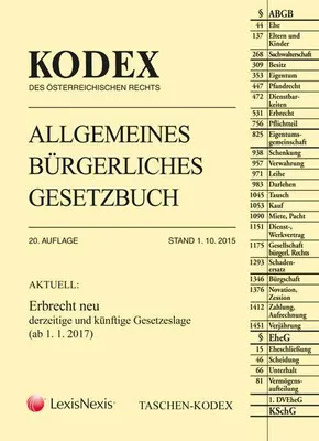 Produktbild von Taschenkodex ABGB 2015