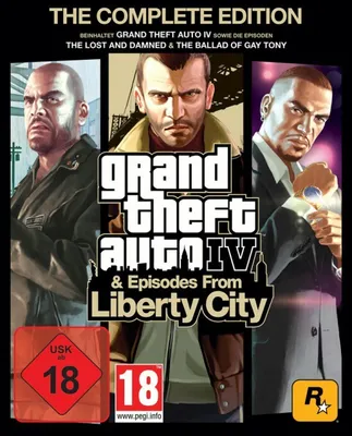 Obrázek produktu pro Grand Theft Auto IV - Uncut (kompletní vydání)