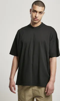 Zdjęcie produktu dla Urban Classics TB4409 | Oversized Mock Neck Tee Koszulka męska - Kolor: Czarny - Rozmiar: XL