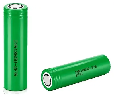 Productafbeelding van Lithium-ion batterij, 2500 mAh capaciteit, 20A ontlaadstroom, LILA
