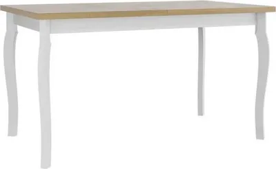 Obrázek produktu pro Rozkládací jídelní stůl 140x80 cm ELISEK 5 - dub sonoma / bílý