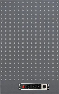 Produktbild von Kunzer Rückwandpaneel (10 mm Lochung) WES1324.2