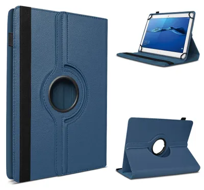 Produktbild von Schutzhülle für VALE Tablet V10E / V10A Hülle Tasche Case 360 Grad Drehbar 10,1Farben:Blau