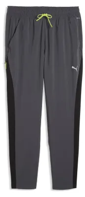 Image de Pantalon de sport PUMA pour hommes, modèle PWRTRAIN, en tissu stretch, taille XXL, couleur gris galactique