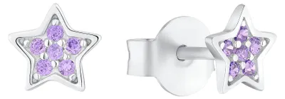 Produktbild von s.Oliver Ohrstecker 925 Sterling Silber Mädchen Kinder Ohrschmuck, mit Zirkonia