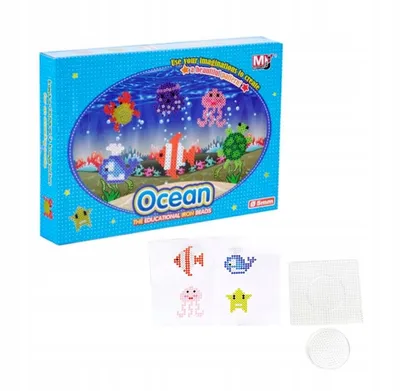 Image de Perles thermocollantes - set créatif 1000 pcs + motifs et accessoires