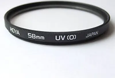Produktbild von Hoya UV Filter 58mm, Transparent