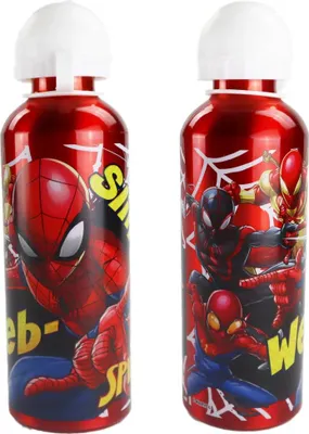 Produktbild von Marvel Spiderman Gwen ALU - Wasserflasche Trinkflasche Flasche 500 ml