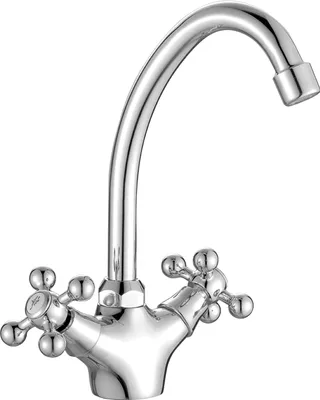 Produktbild von BADLAND Küchenarmatur Wasserhahn STILO Küchenmischer für Küche in Chrom