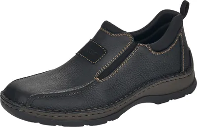 Immagine prodotto di Rieker uomo scarpa slip-on extra large con elastico 05363, misura:43 EU, colore:Nero