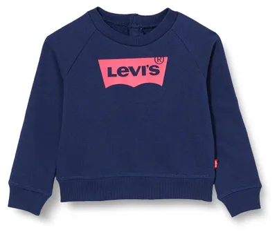 Produktbild von Levi's Kids Lvg ket item logo crew Baby - Mädchen 3 Monate Medieval Blue