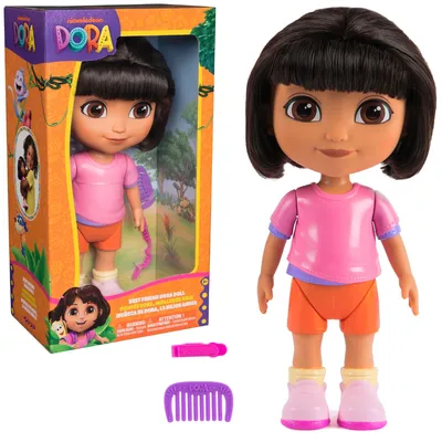 Obrázok produktu pre Dora spoznáva svet – bábika Dora 29 cm + príslušenstvo