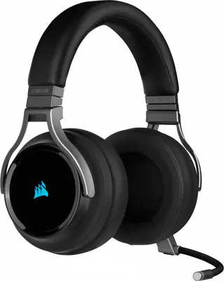 Image de Corsair Virtuoso RGB Casque Avec fil &sans fil Arceau Jouer USB Type-A Charbon