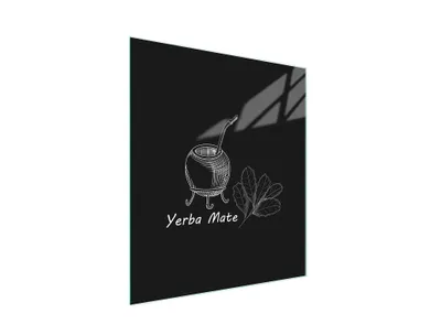 Produktbild von Glasschneidebrett 45x52 YERBA