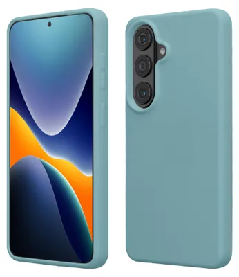 Produktbild von kwmobile Handyhülle für Samsung Galaxy S26 Hülle - Case Silikon - Kabelloses Laden - Schutzhülle Cover in Arctic Night