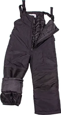Produktbild von Wasserdichte Skihose für Kinder mit Thermo-Isolierung und Schneeklappen, Schwarz, 104