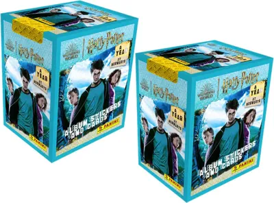 Produktbild von Panini Harry Potter Sticker - Ein Jahr in Hogwarts (2023) - 2 Display Sammelsticker