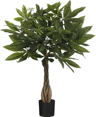 Produktbild von Mica Decorations Pachira Kunstpflanze - H60 x Ø60 cm - Grün