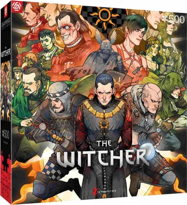 Immagine prodotto di Puzzle 500 elementów The Witcher Nilfgaard