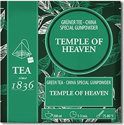 Produktbild von Grüner Tee China Special Gunpowder Temple of Heaven 50 Pyramidenbeutel im Sachet à 3 g