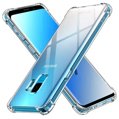 Obrázok produktu pre Techsuit Shockproof Clear Silicone – puzdro na Samsung Galaxy S9 – priehľadný