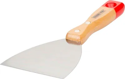 Image de Spatule Strend Pro S0008, 100 mm, acier, manche en bois