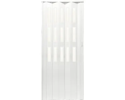 Obrázek produktu pro Shrnovací dveře Gama bílé sklo 87x200cm