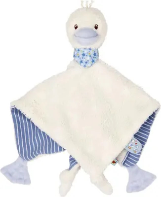 Produktbild von BabyGlück - Schnuffeltuch Gans, hellblau