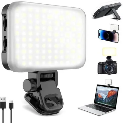 Obrázok produktu pre Azomor – prenosná LED videolampa s nastaviteľnou jasnosťou a farebnou teplotou