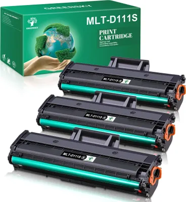 Produktbild von 3 Toner MLT-D111S kompatibel zu Samsung Xpress M2070W M2026W M2020 M2022 M2078