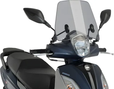 Produktbild von Windschild Puig Trafic 310x370mm mit ABE, Smoke für SYM Symphony ST 125 LC 21-22