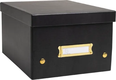 Produktbild von EXACOMPTA Ablagebox Neo Deco DIN A5+ schwarz