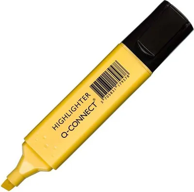 Obrázek produktu pro Zvýrazňovač Q-Connect - pastelově žlutý
