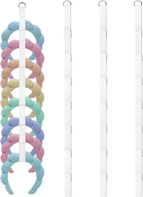 Productafbeelding van Hoofdbandhouder Organizer - Set van 3 - Hangende hoofdband houder voor meisjes