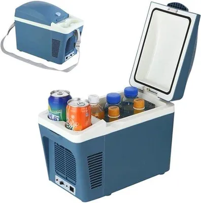 Produktbild von Portable Kühltasche 7L - Mini-Kühltasche für Draußen, Ideal für Picknicks und Campingausflüge
