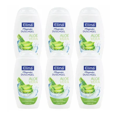 Produktbild von Elina MED Pflegendes Duschgel Aloe Vera – 6er Pack
