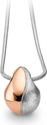 Produktbild von CEM ST8-067 Edelstahl Collier mit Behang Damen 45+5cm