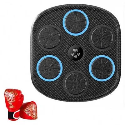 Produktbild von Boxing Trainer - Slim Muurdoel, Bluetooth Muurmontage, LED Licht, Boxtrainingsgerät