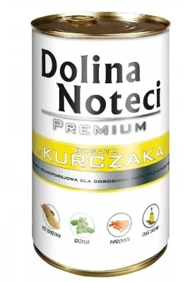Zdjęcie produktu dla Dolina Noteci Premium Bogata w Kurczaka - Mokra karma dla psów - 400G