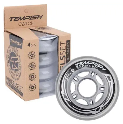Zdjęcie produktu dla Zestaw 4 kółek do łyżworolek 76x 24 mm 82A